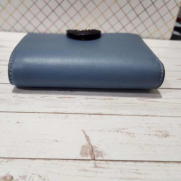 Coach Medium Corner Zip Wallet in Colorblock - Picture 6 of 14